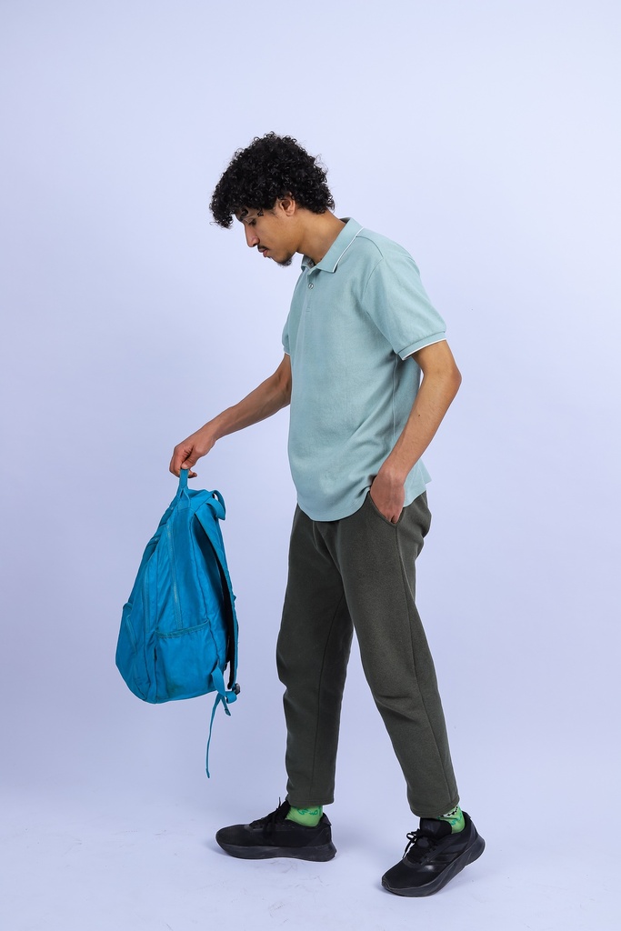 man wearing his backbag 2.