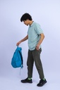 man wearing his backbag 2.