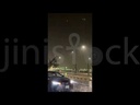 raining at night