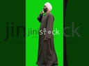 Egyptian Farmer holding a mobile with green screen 