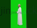 omani khaliji man  from gulf drinking tea or coffee side view