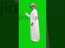 omani man wearing VR glass side view