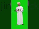 omani khaliji man from gulf holding a mobile phone and visa card