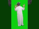 khaliji man saudi arabian from the gulf watching something on the VR glass