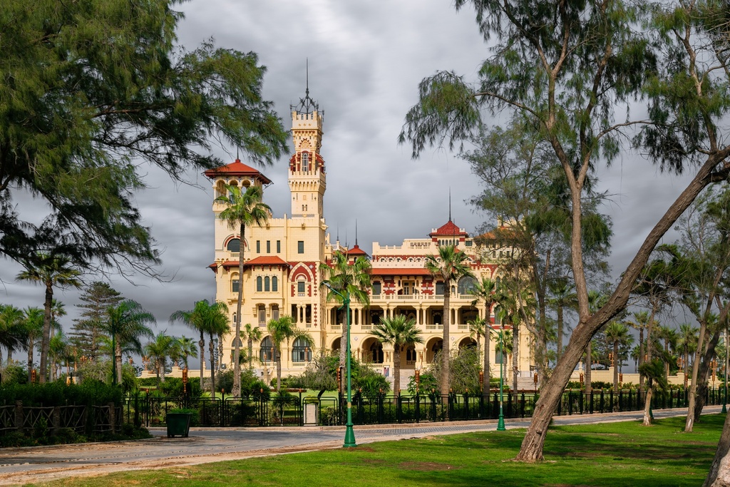 el montazah castle STOCK IMAGES