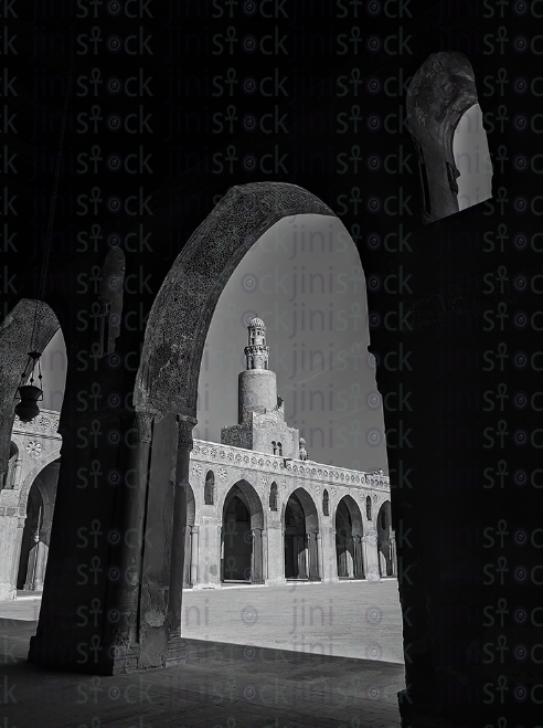 old mosque and Old Cairo