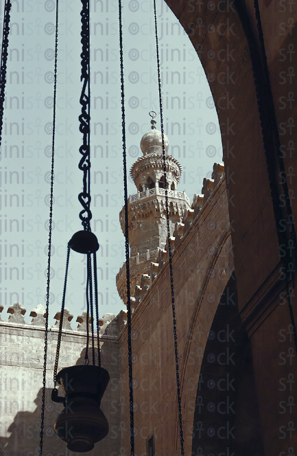 El Refaai mosque interior in old Cairo