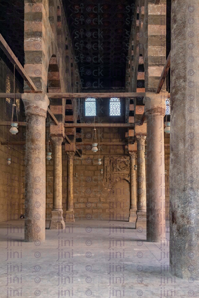 pillars of el nasr mosque