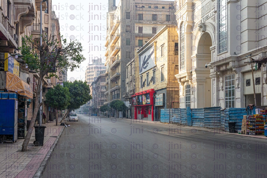 colourful street background