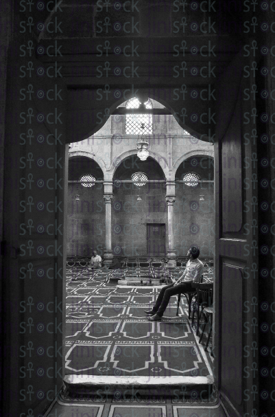 Mosque door - stock image