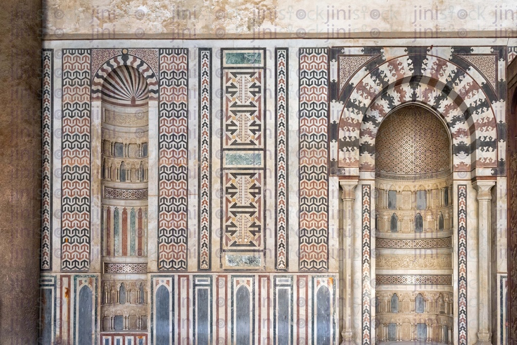 Islamic art in elnasr mosque