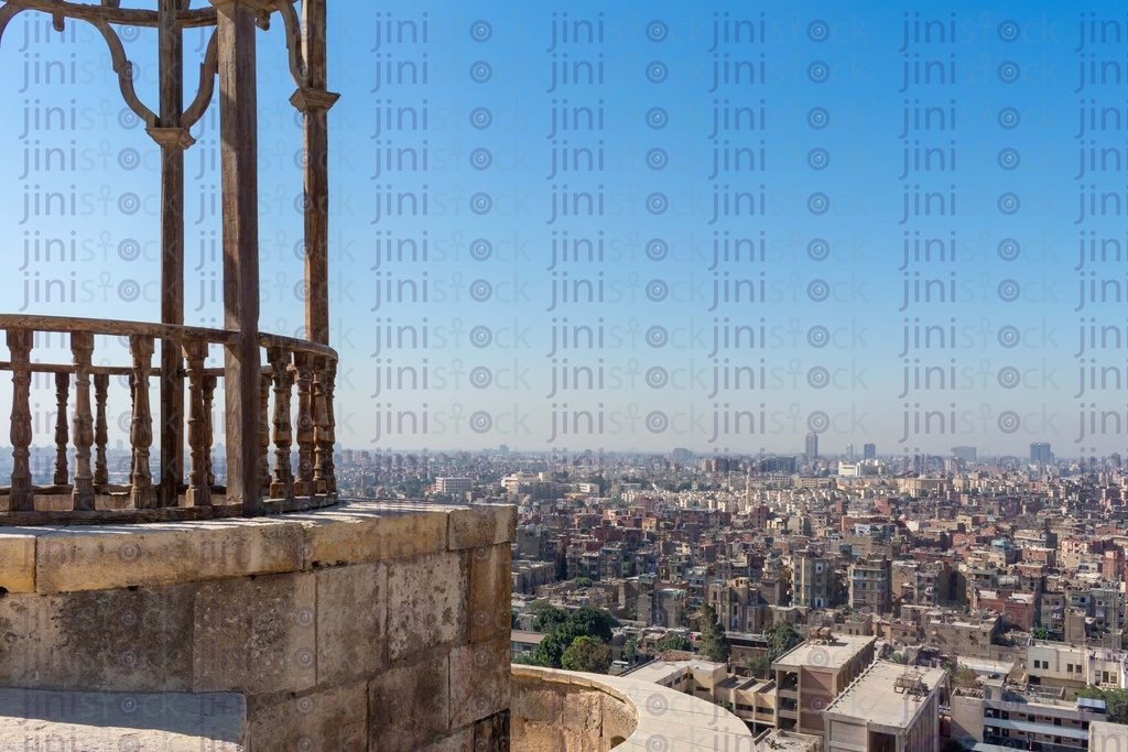 background picture for old cairo top view from a terrace