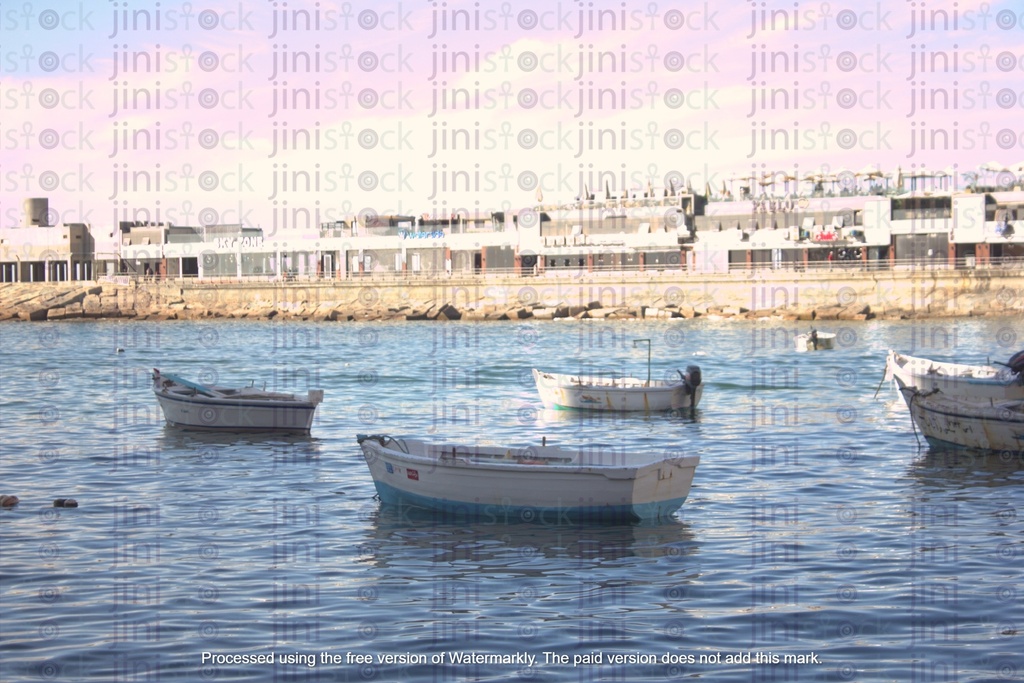 fishing boats in alexanderia Egypt