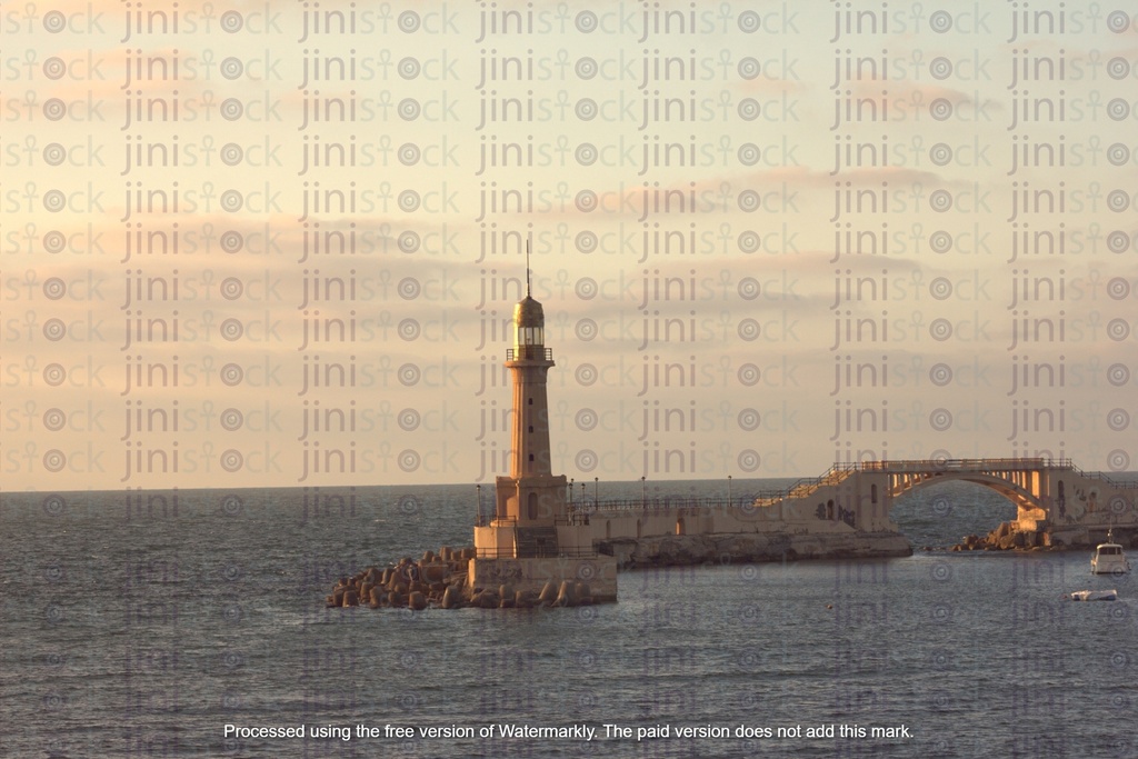 lighthouse Alexandria Egypt