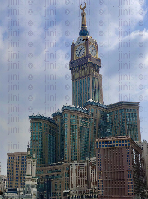 Mecca clock in Jeddah KSA KSA landmarks