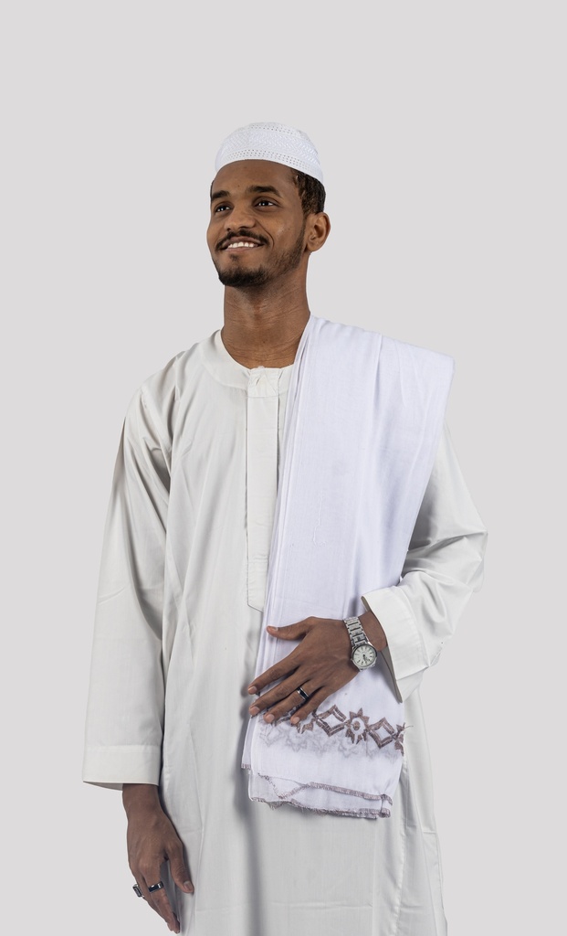 young Sudanese man standing