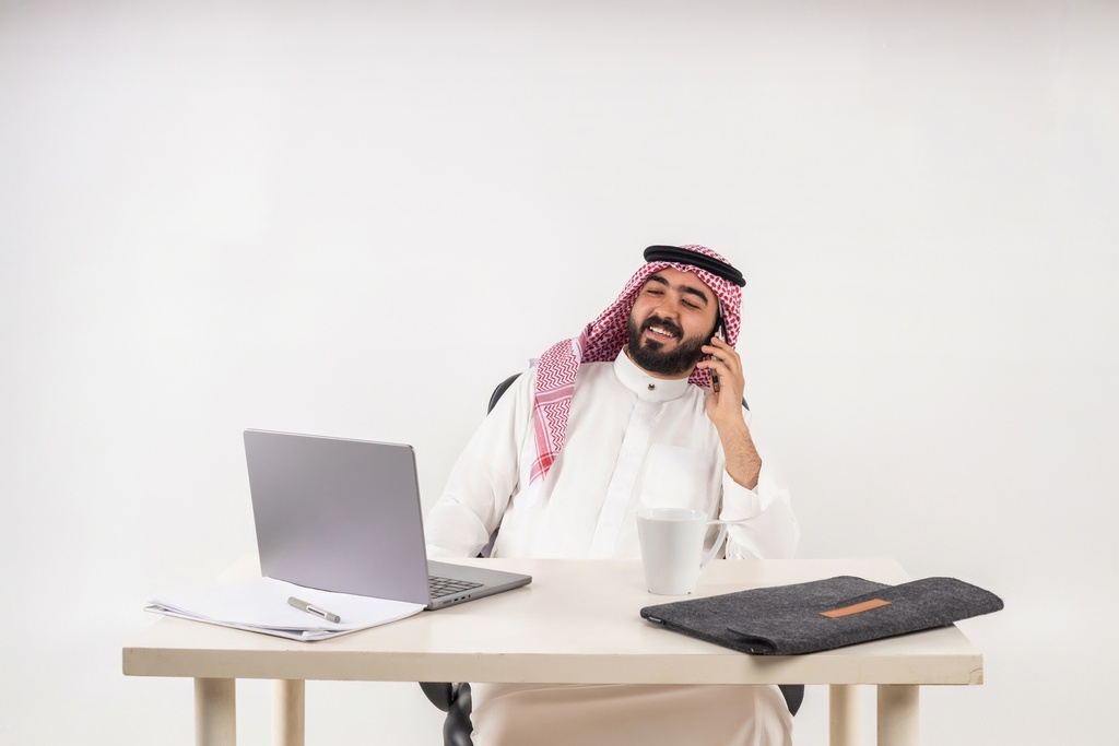 khaliji business man stock image