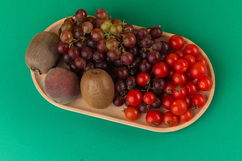 Egyptian fruit tray(figs,grapes and cherry)