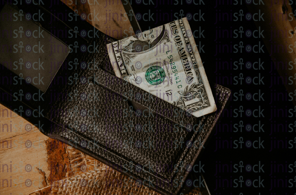 US doller in a wallet