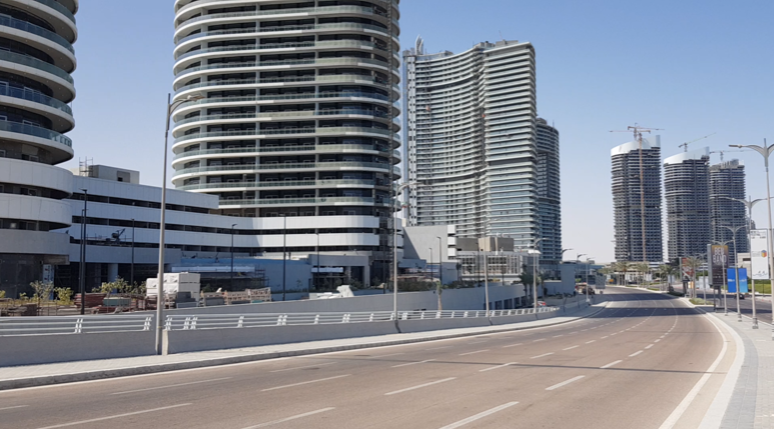 car traffic in alamein