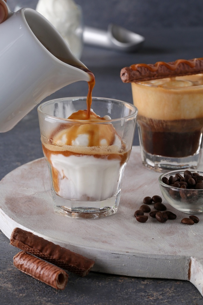 Affogato ice cream