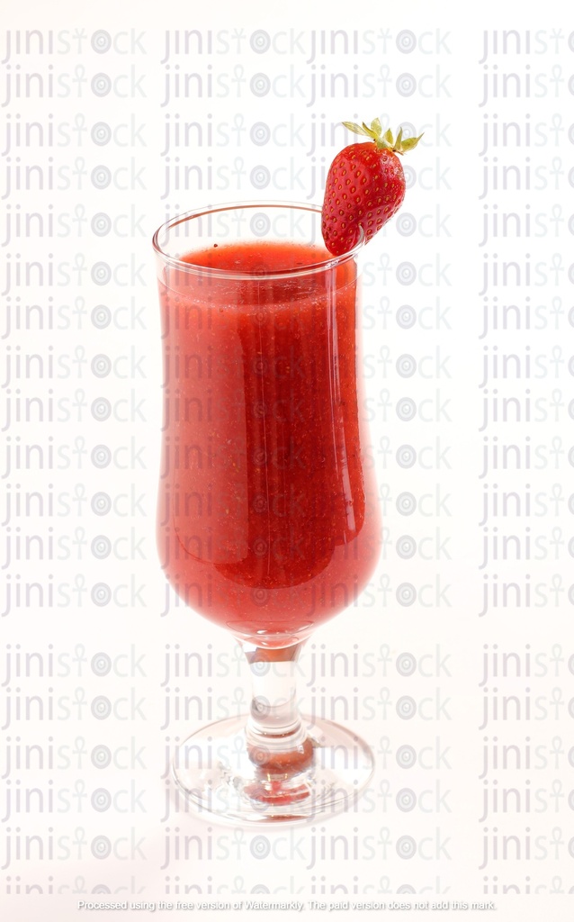 Strawberry juice