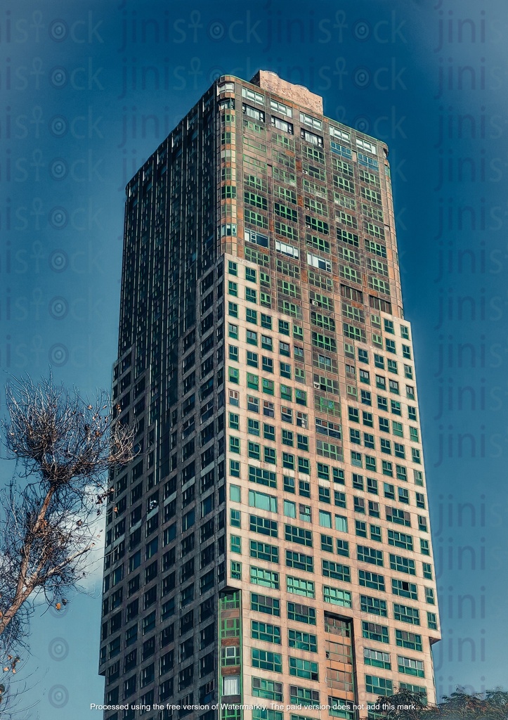 glass tower in maadi chornish