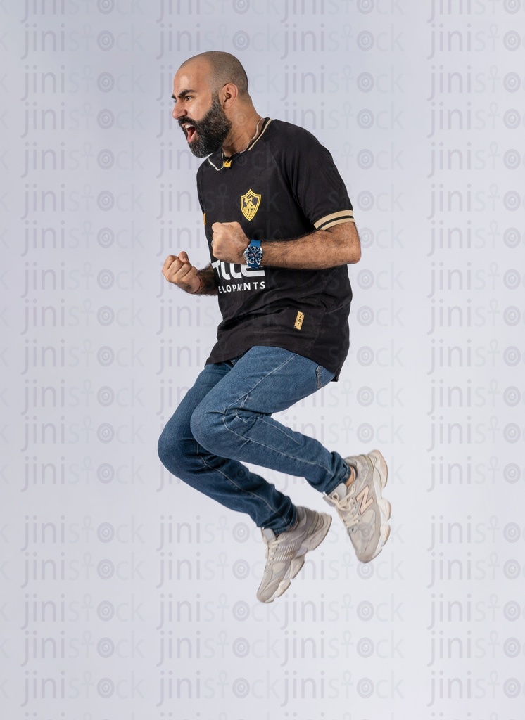 El zamalek fan jumping 