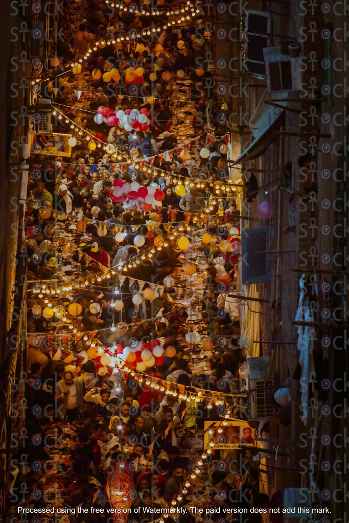 الحارة في المطرية خلال شهر رمضان