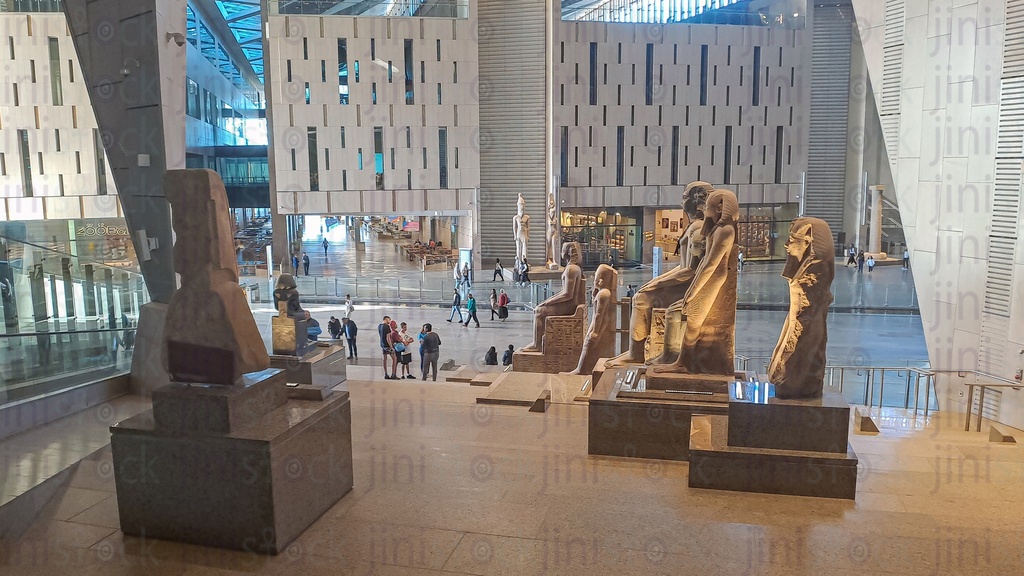 The grand Egyptian museum in Ramayah