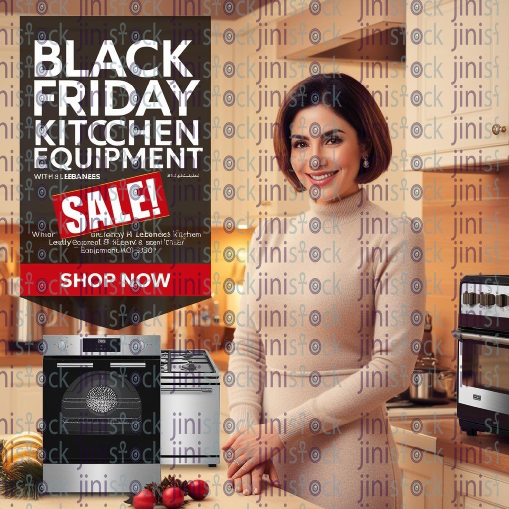 Black Friday lady sale kitchen equipment