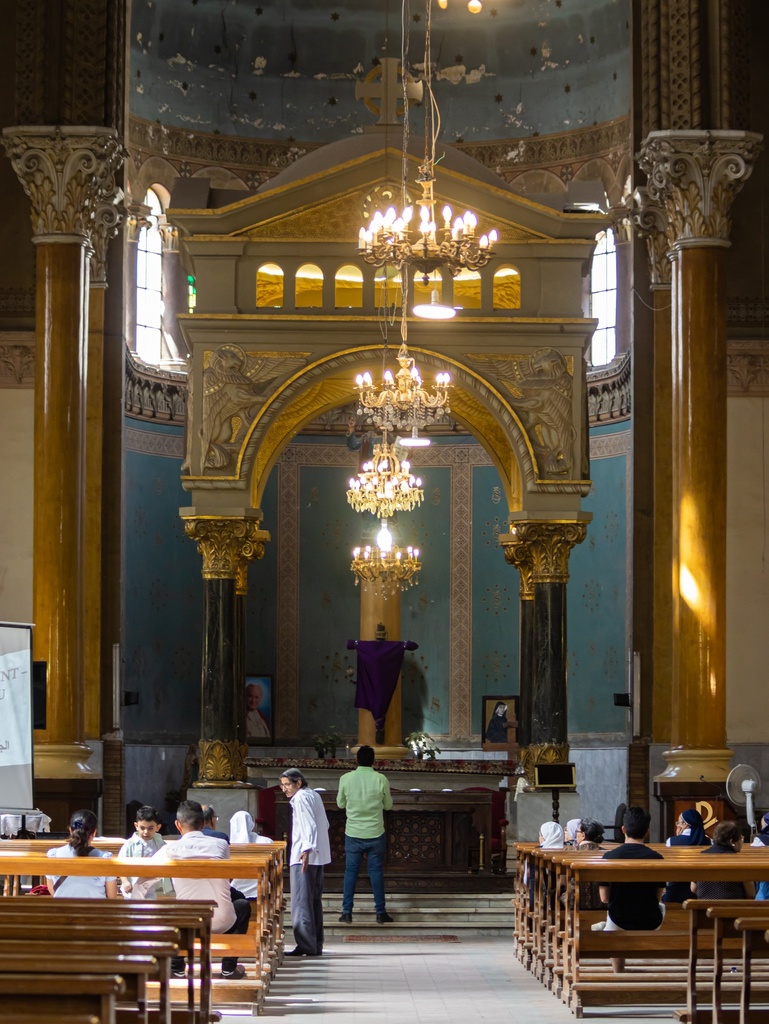 Eid prayers at St. Mark's Church