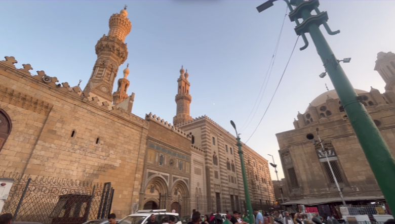 el azhar mosque entrance