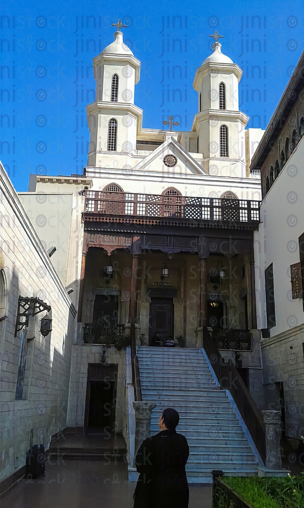 the Hanging Church in Cairo Egypt