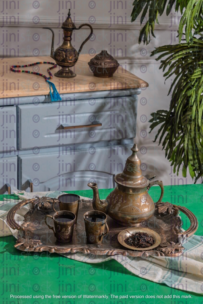 arabian coffee tray