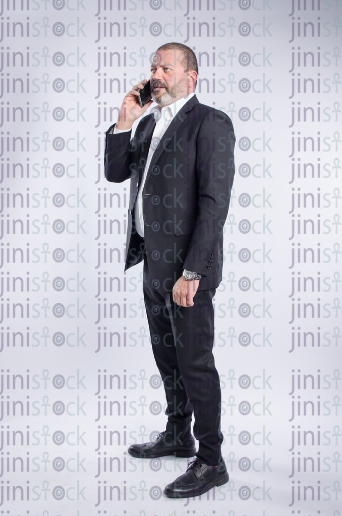 businessman talking on the phone