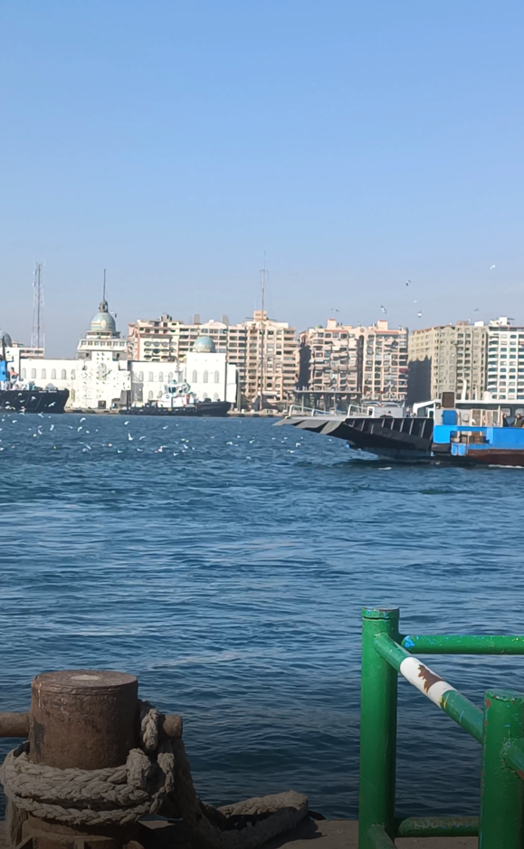 ferry movement in the Suez canal