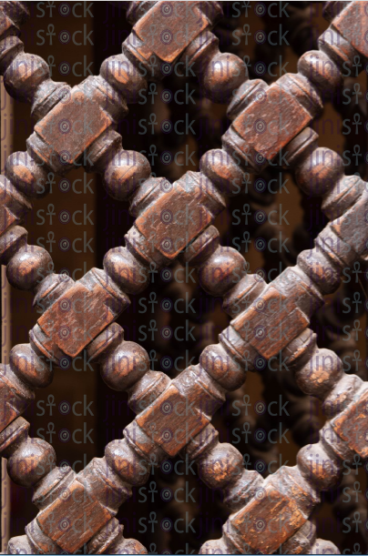 arabisk wood work - stock image