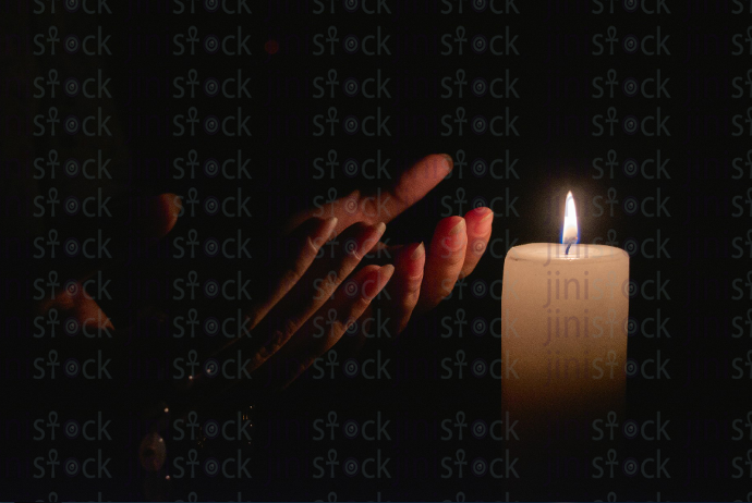 praying hands - stock image