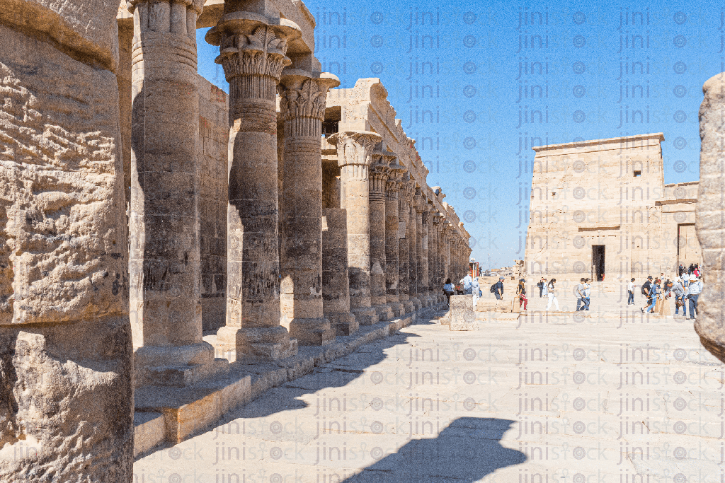 Philae Temple from inside