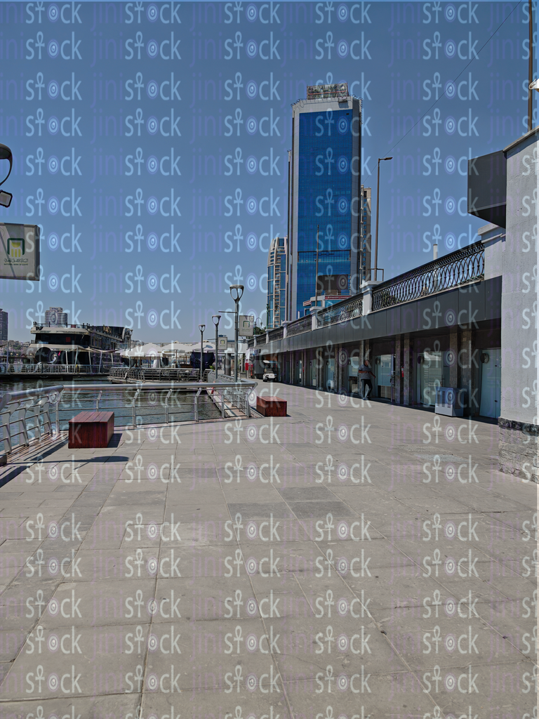 Commercial and residential buildings with a charming view