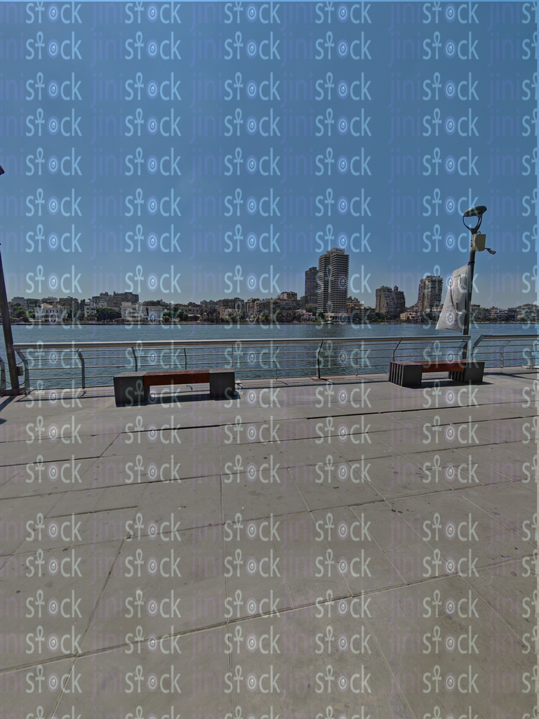 The Nile is calm this morning