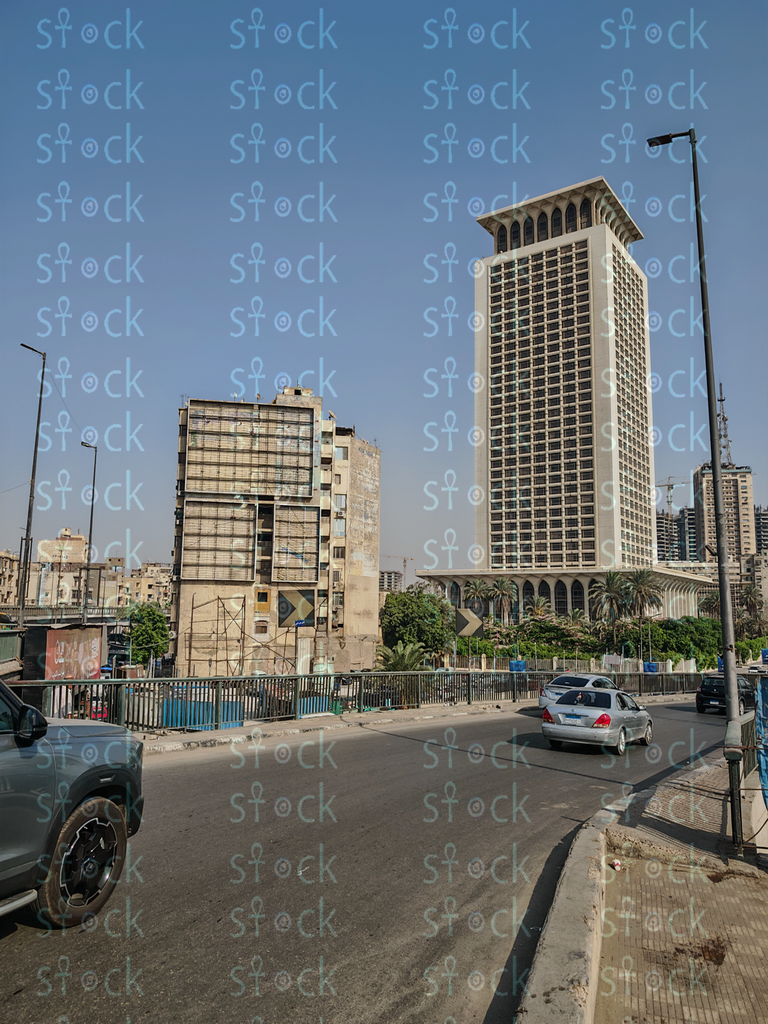 Traffic under the Ministry of Foreign Affairs during the day