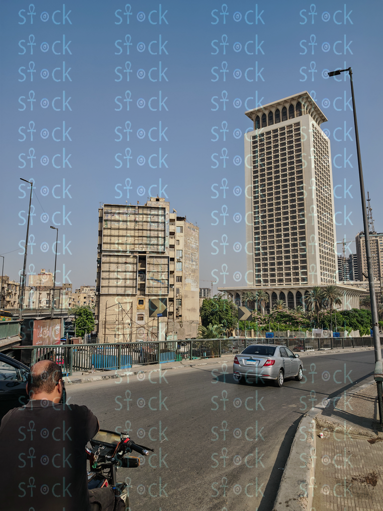 السير المروري اسفل وزارة الخارجيه