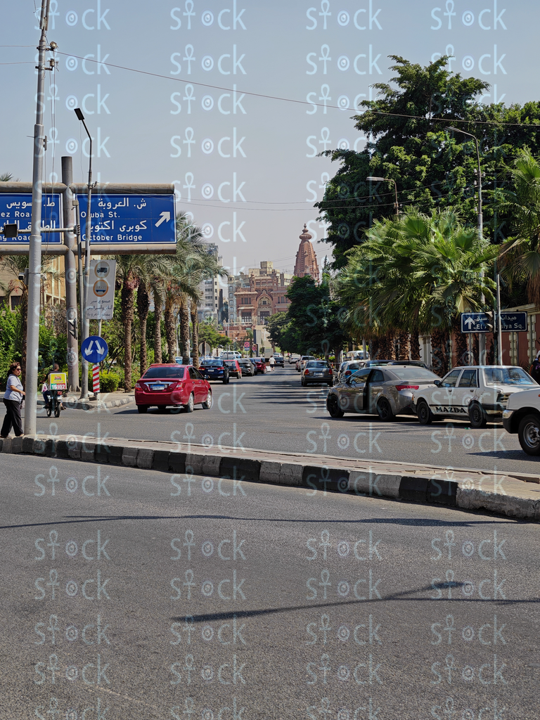 Intersection and cars 
