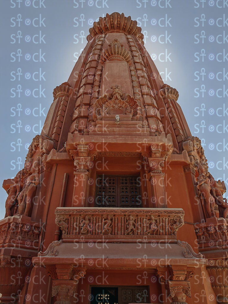 Central palace tower rising high