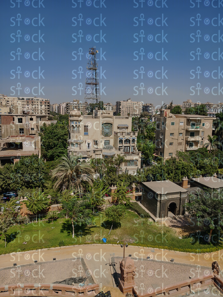 Heliopolis skyline from the palace