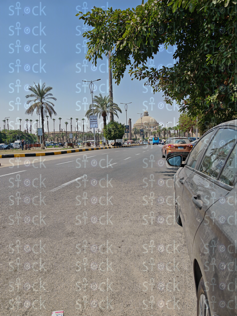 منظر سماوي لقبة الجامعة.