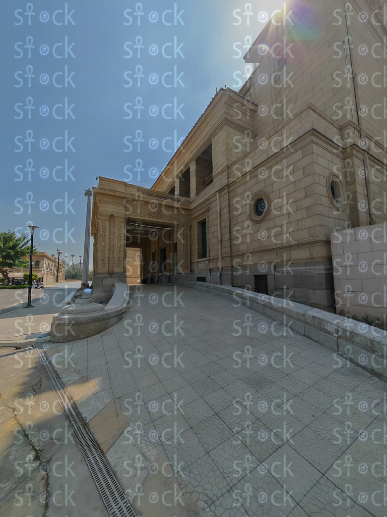 A side view of the university's classic architecture