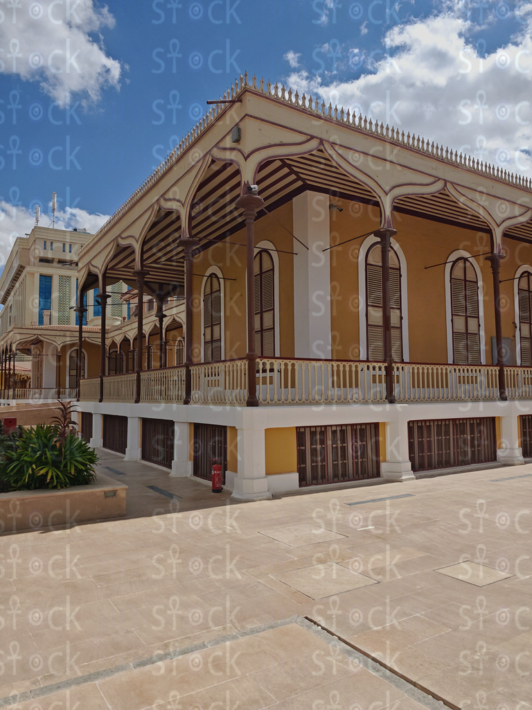 Grand Facade of De Lesseps House